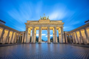 brandenburg gate monument berlin city germany